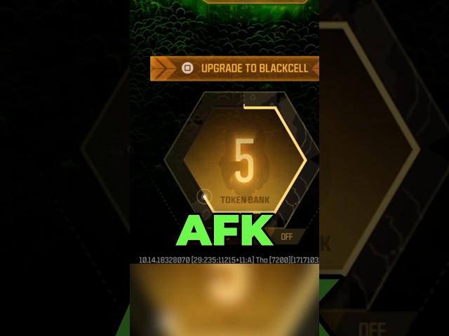 SEASON 4! SOLO AFK UNLIMITED TOKENS GLITCH - AFK BATTLE PASS XP (MW3 Glitches) #shorts