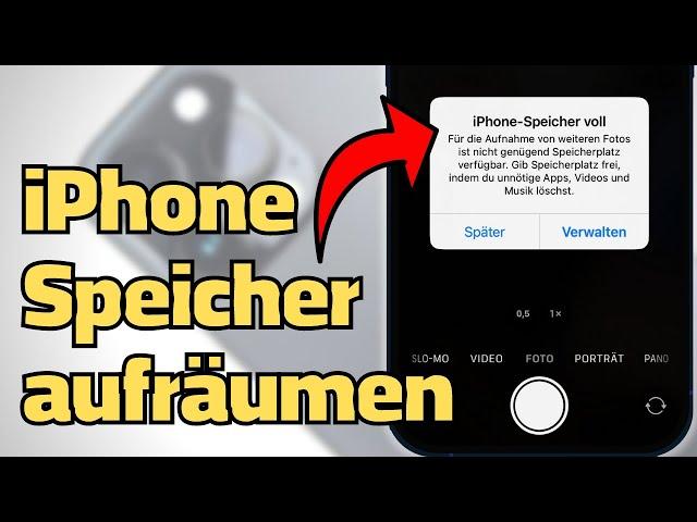 iPhone Speicher voll? So schaffst du schnell Platz!