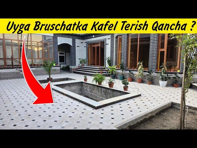 Uyga Bruschatka Qilish Qancha | Bruschatka Kafel Terish Narxlari