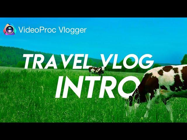 Create a Dynamic Vlog Intro with Rhythmic Beats | VideoProc Vlogger Tutorial