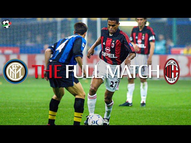 Full Match | Inter 0-6 AC Milan | Serie A 2000/01