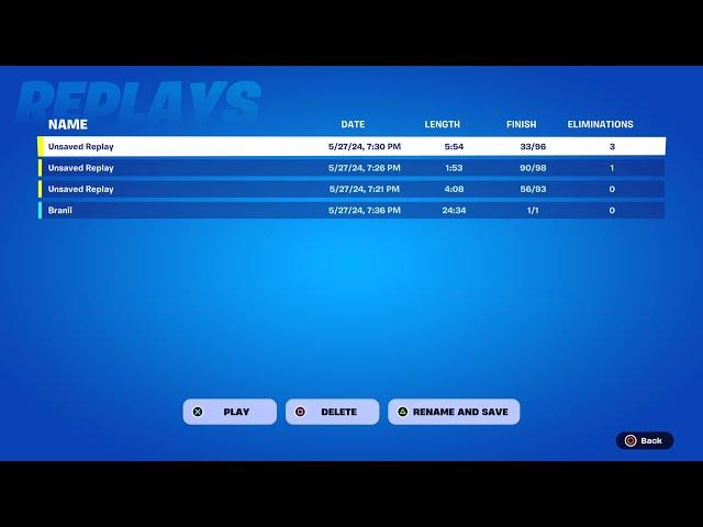 HOW TO FIX REPLAY MODE IN FORTNITE CHAPTER 5 SEASON 3!