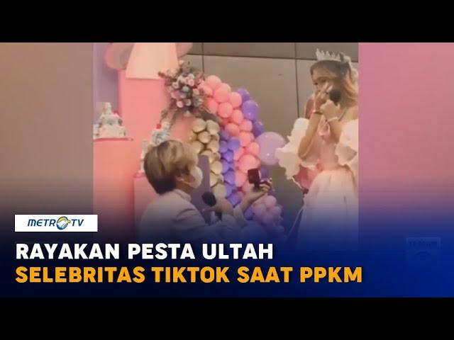 Rayakan Pesta Ultah di Bekasi saat PPKM, Selebritas Tiktok Juy Putri Dipanggil Polisi