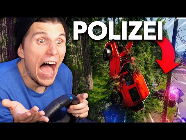 POLIZIST rastet aus bei VERFOLGUNGSJAGD | BeamNG