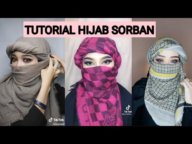 Tutorial hijab sorban viral di tik tok