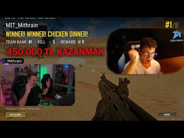 450BİN TL KAZANMAK - PUBG Türkiye Twitch Rivals Turnuvası w/ Mithrain, Elraenn, wtcN