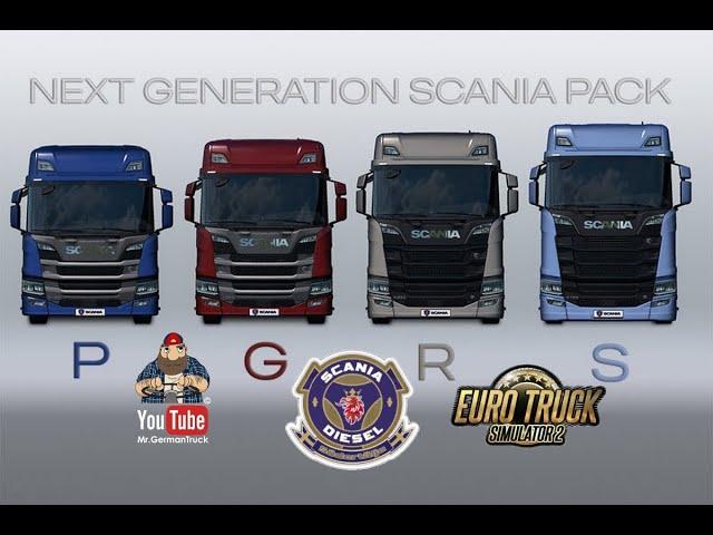 [ETS2 v1.37] Next Generation Scania P G R S v.2.1 *FMod & Open Window ready*