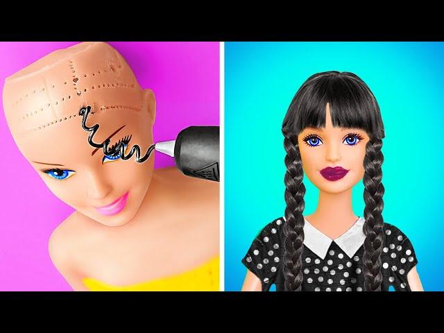 NEW AWESOME HAIRSTYLE FOR DOLL | From Nerd To Popular With Hacks From Tiktok by TeenVee