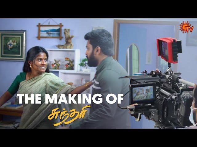 The making of #Sundari | #BTS | Gabriella Sellus | Jishnu Menon | Sun TV | Tamil serial