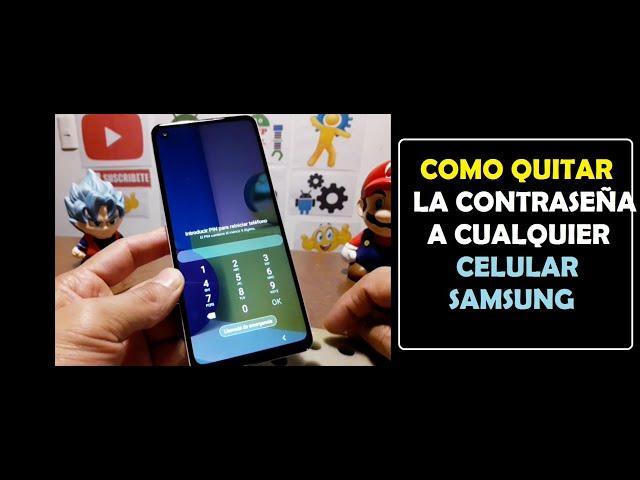 como desbloquear un samsung galaxy pin, patrón, contraseña, huella digital