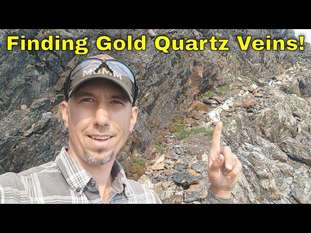 Prospecting Gold Veins With Dan Hurd!