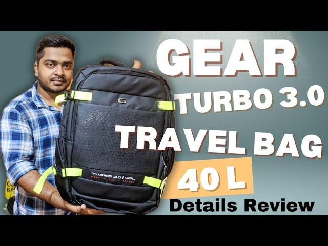 Best Travel Backpack Under 1000/-  Gear Turbo 45 Backpack Review