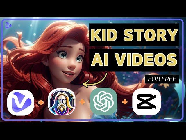How to Create Animation Story Videos for Kids Using 100% FREE AI Tools