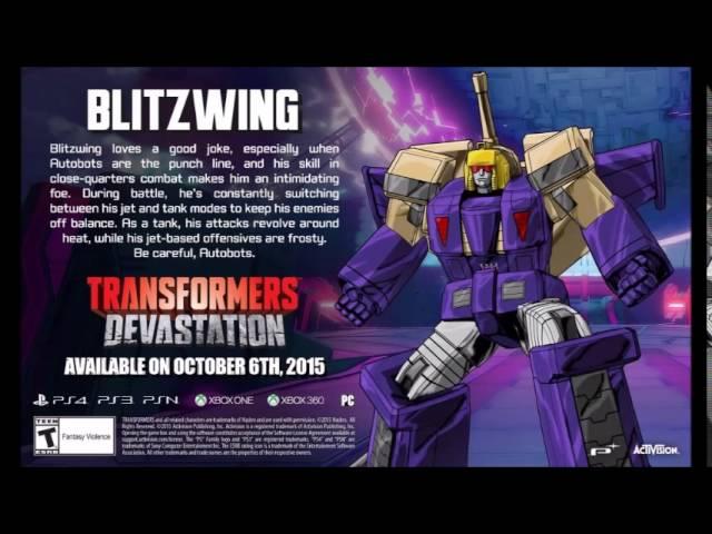 Transformers Devastation Soundtrack - Blitzwing