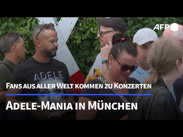 Adele-Mania in München | AFP