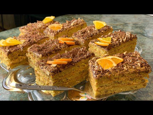 Նարինջով տորթ | Апельсиновый торт | Orange cake