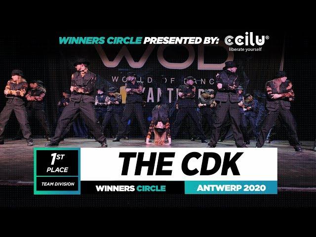 THE CDK | 1st Place Team | Winner Circle | World of Dance Antwerp 2020 | #WODANT2020