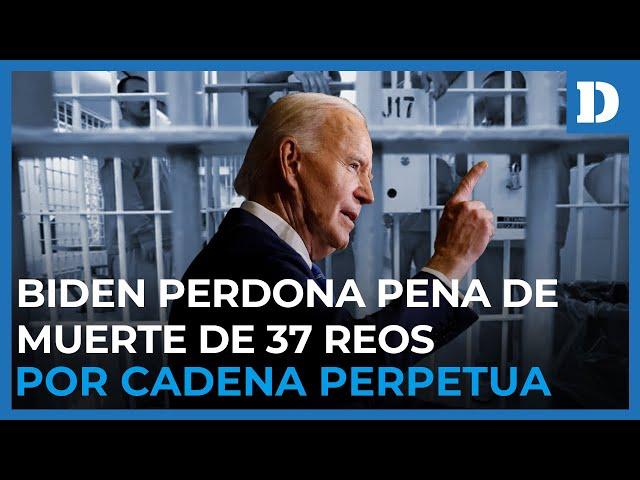 De pena de muerte a cadena perpetua: La polémica decisión de Biden a un mes de su salida | El Diario