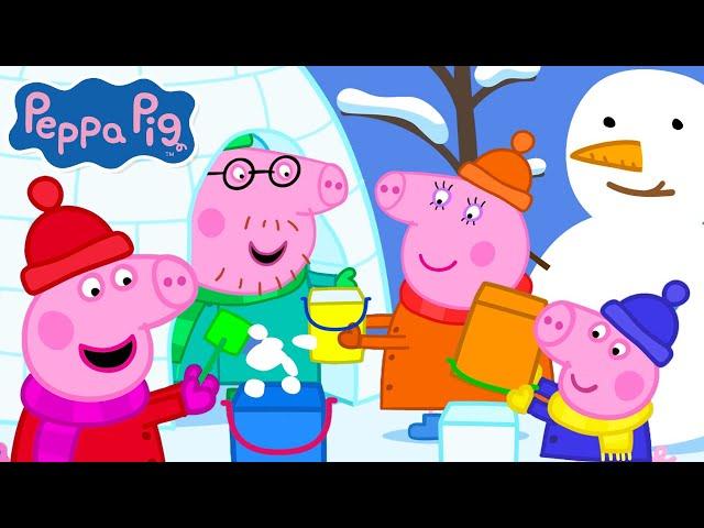 A House for the Snowman! ️ | Peppa Pig Full Episodes