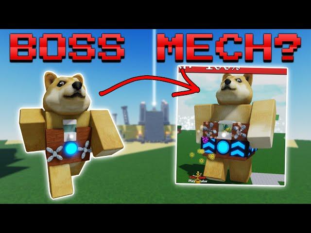 Ability Wars | Engineer Boss Mech | Roblox