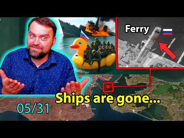 Update from Ukraine! Confirmed! Kerch Ferries are gone. Trump is guilty what it means for UA?