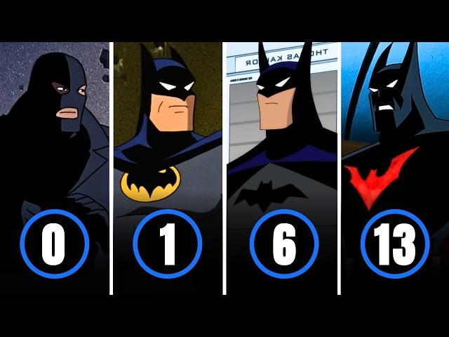 The Evolution of Batman (The DC Animated Universe)