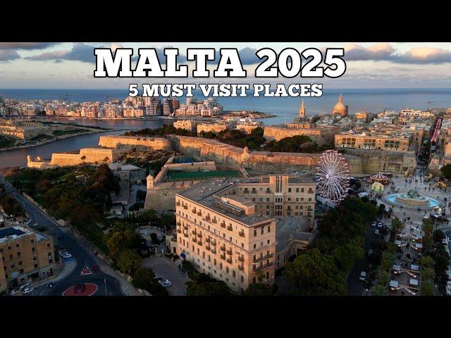 5 places i recommend you to visit in Malta in 2025