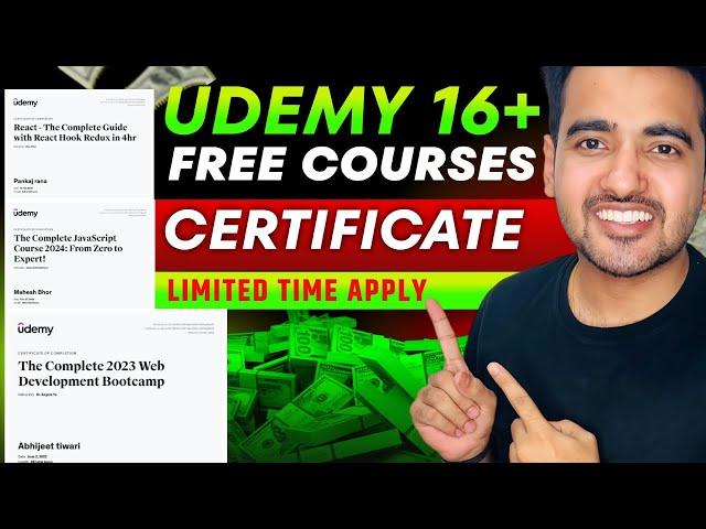 Udemy Free Courses Download | Free Online Courses With Certificate | For Students & Developers