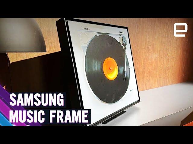 Samsung Music Frame hands-on at CES 2024: A speaker to match your Frame TV