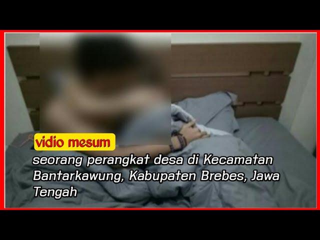 sekdes brebes lepas jabatan setelah vidio mesum dirinya viral di medsos