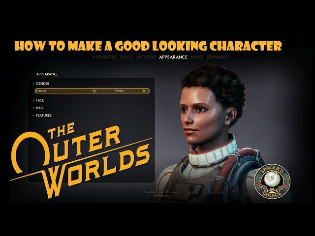 The Outer Worlds - How to make a good looking character - Female (Preset 5)