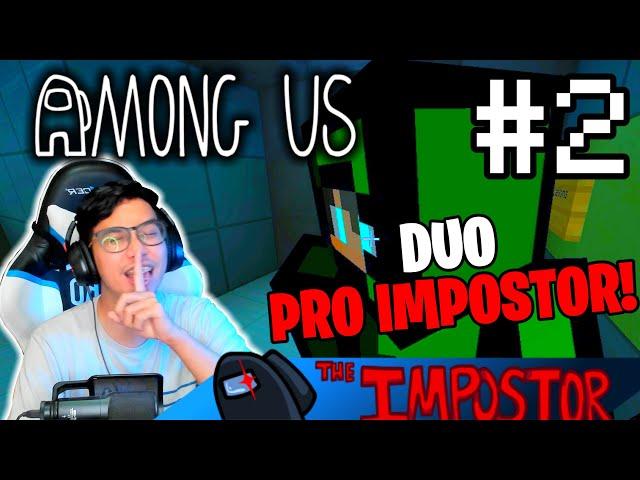 DUO PRO IMPOSTOR BARENG @ElestialHD ,TEMEN BERANTEM SEMUA ! -  Minecraf Among Us #2