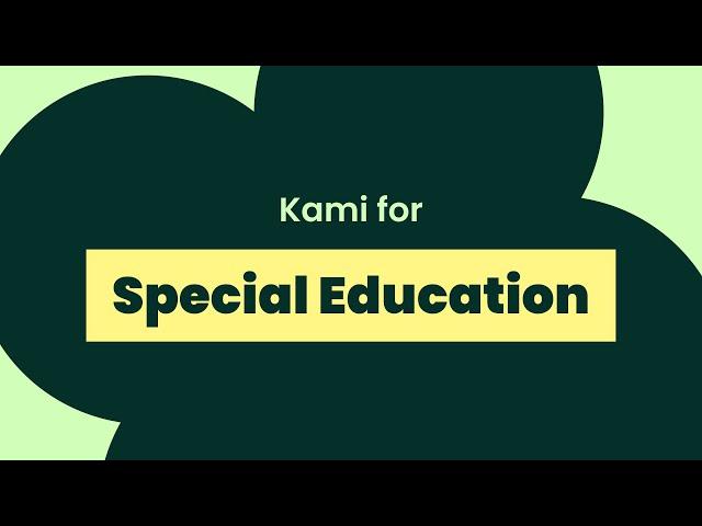 Teaching SPED With Kami