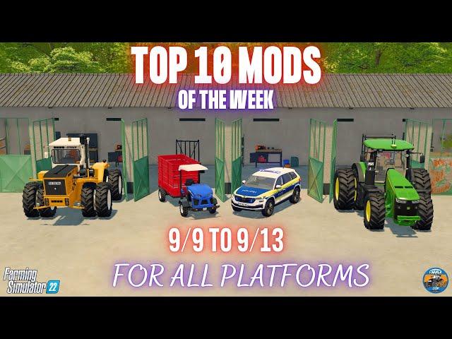 TOP 10 MODS OF THE WEEK - Farming Simulator 22