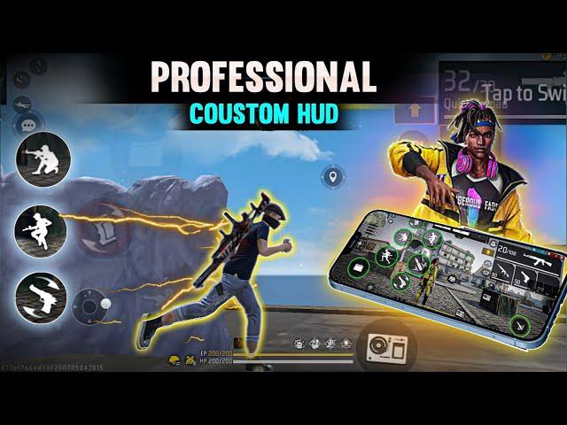 2025 !! PROFESSIONAL 3 FINGER    FREE STYLE CUSTOM HUD FREE FIRE FASTEST 3 FINGER HUD ||