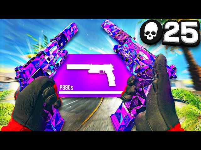 the *3 SHOT* AKIMBO P890 PISTOLS in WARZONE 2! (Best P890 Class) - Warzone 2