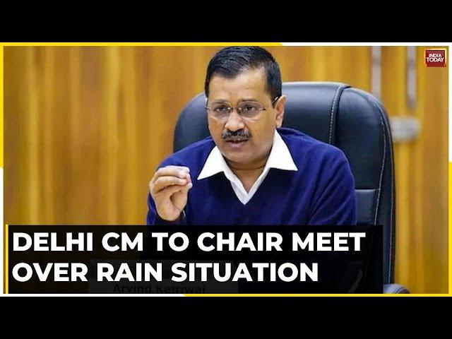 Delhi CM Kejriwal To Chair Meet Over Rains Situation, Top Govt Officials To Be Part Of Delhi Meet