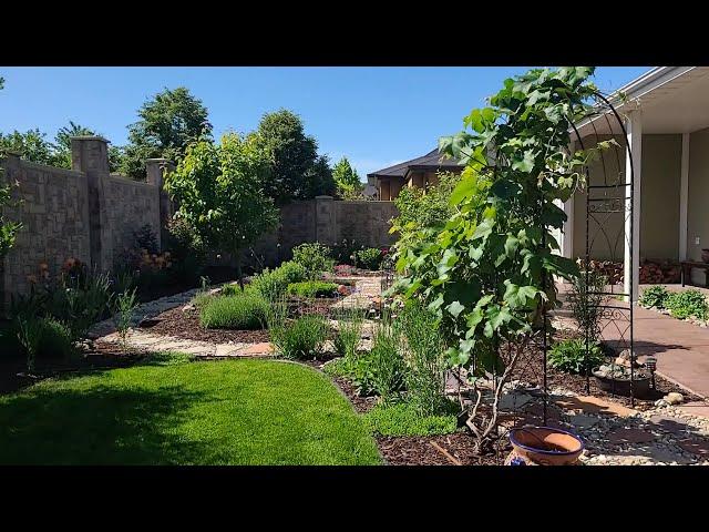 What do Water Efficient Landscapes Look Like in Utah  #4 A Backyard Paradise!