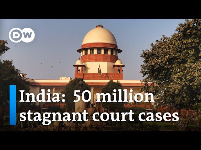 Why India's judicial system is struggling to deliver timely justice | DW News