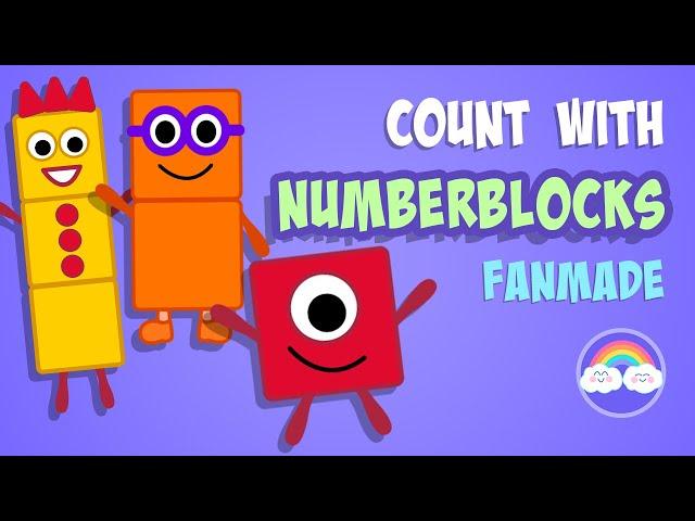 Numberblocks Numbers & Counting 1-10 | Fun ending #shorts