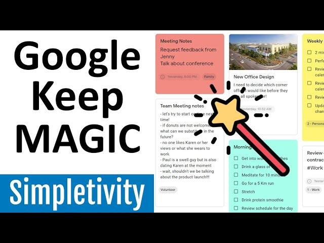How to use Google Keep Notes like a Pro! (Tips & Tutorial)