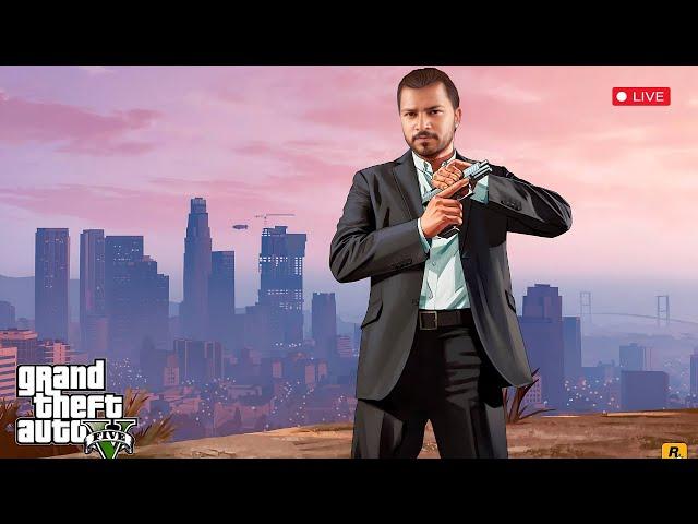 LET'S CHILL WITH GTA 5 STORY MODE & ONLINE LIVE | RISHABH K