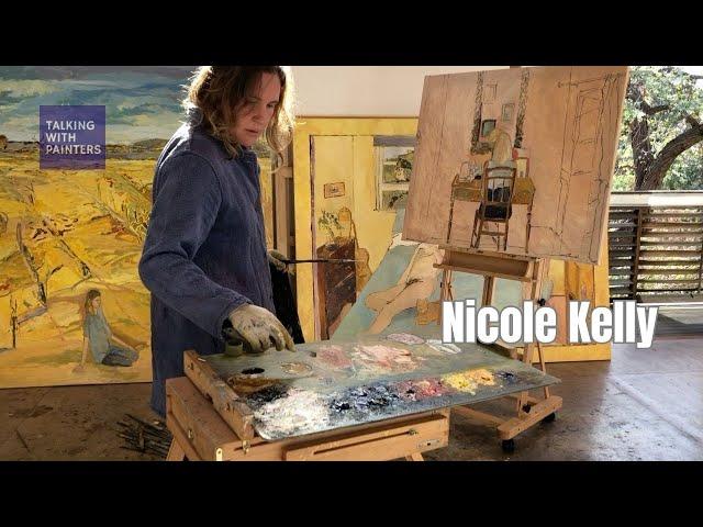 Nicole Kelly talks with Maria Stoljar in her studio