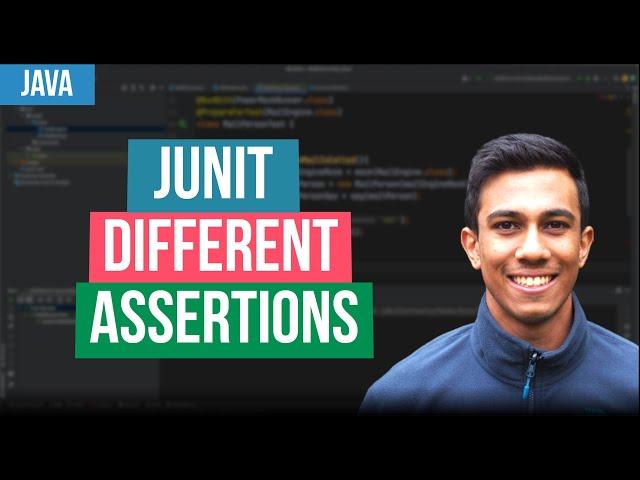 Using Assertions with JUnit - Java Tutorial