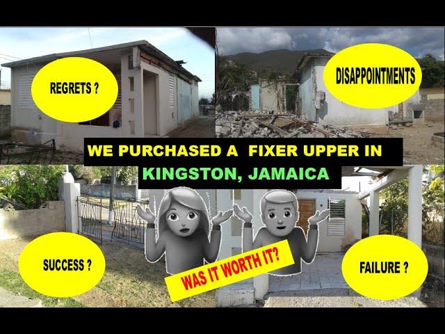 Fixer Upper Purchased in Kingston, Jamaica! Was It Worth It??‍️‍️