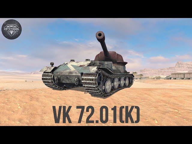 VK 72.01 K - Обкак После РЕБАЛАНСА! Сейчас Это СИЛЬНЕЙШИЙ СУПЕРТЯЖ   Tanks Blitz