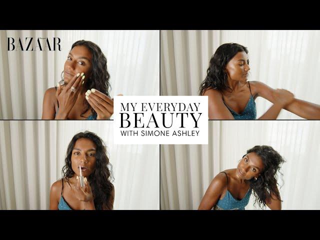 Simone Ashley walks us through her everyday beauty routine | Bazaar UK