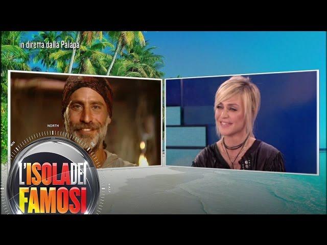 L'isola dei famosi - Paola Barale e Raz Degan