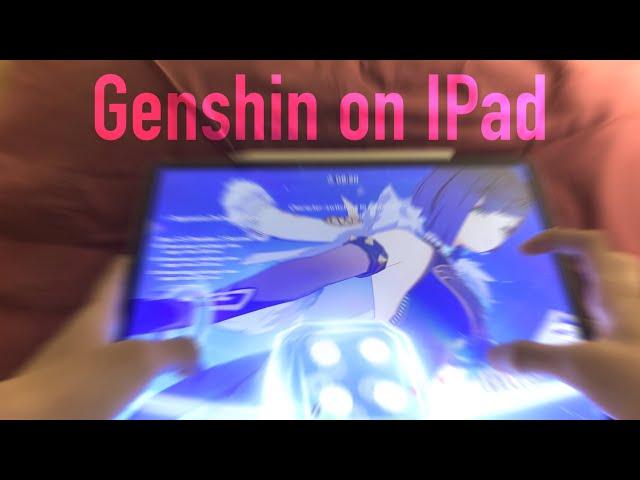 How it feels to play Genshin Impact on an iPad