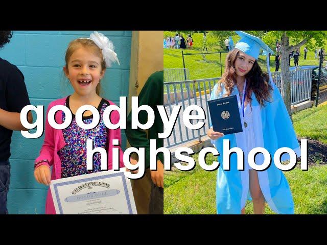 goodbye high school, thank you for everything.